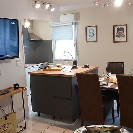 L'Escale N°13 :Appartement Standing Dans Residence Brest Eksteriør billede