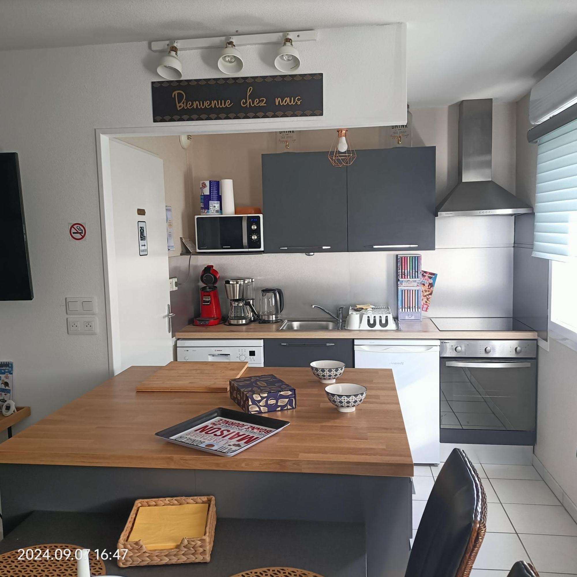 L'Escale N°13 :Appartement Standing Dans Residence Brest Eksteriør billede